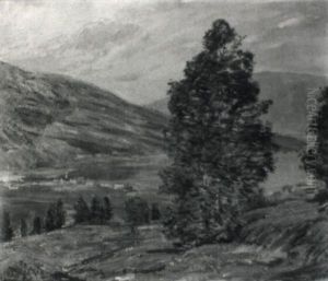 Oldae Fjord, Norway by William Henry Singer Jr.