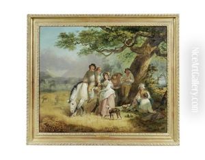 An Allegory Of Spring; And An Allegory Of Summer (2) by Henry Singleton