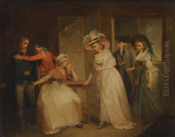 Scene (from The Adventures Of David Simple In Search Of A Faithful Friend By Sarah Fielding) - view 1