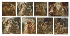 Shakespeare's Coriolamis (+ 7 Others; Set Of 8) by Henry Singleton