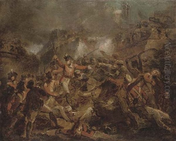 The Assault And Taking Of Seringapatam - view 1