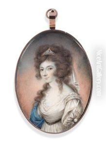 Miniature Portrait Of Sarah Lyle Miniature Portrait Of Sarah Lyle