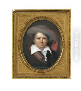 Portrait D'antoine Michaut De La Comedie Francaise