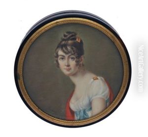 Portrait (madame De Villedraint?) by Jean Baptiste Singry