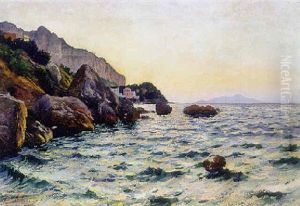 Sonnenaufgang Am Mittelmeer by Gofredo Sinibaldi