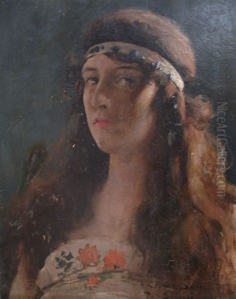 Portrait De Femme Au Bandeau - view 1