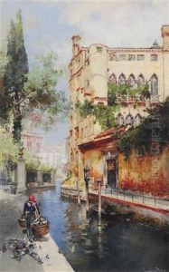 Venetian Canal Scene Venetian Canal Scene
