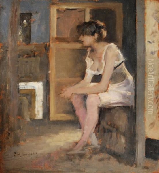 Jeune Fille Assise - view 1