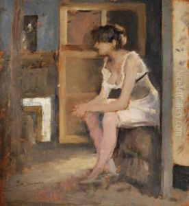Jeune Fille Assise Jeune Fille Assise