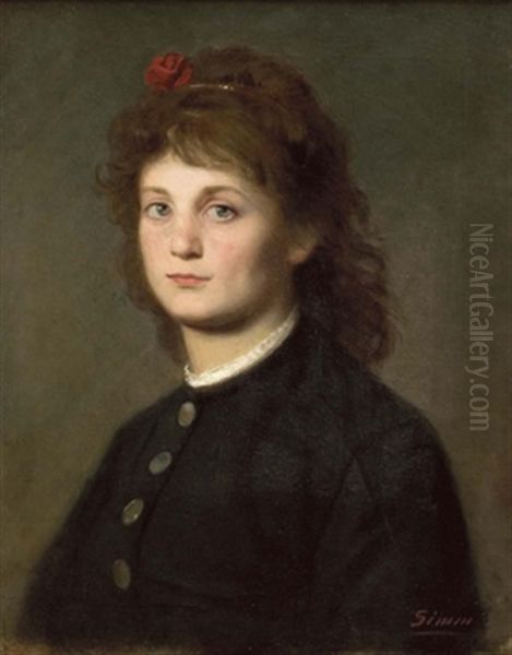 Portrait Einer Jungen Dame - view 1