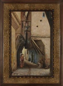 Au Souk by Joseph Sintes