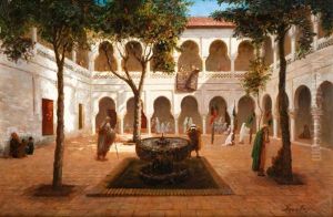 Dans La Cour Du Palais (djenina?)