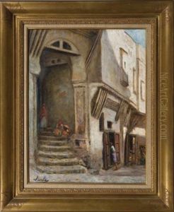 Rue De La Casbah D'alger Et Impasse Du Diable