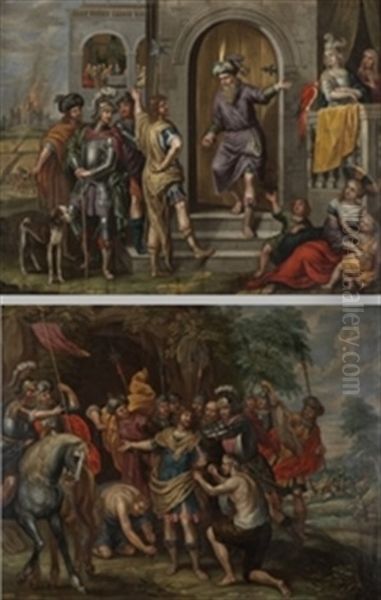 Escenas De Jose Y Putifar (pair) - view 1
