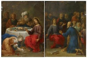 Le Christ Prechant A Ses Apotres (+ Le Repos Chez Simon Le Pharisien; Pair) Le Christ Prechant A Ses Apotres (+ Le Repos Chez Simon Le Pharisien; Pair)