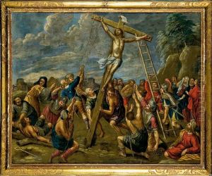 La Elevacion De La Cruz by Peeter Sion
