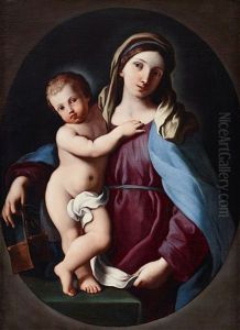 The Virgin And Child by Elisabetta Sirani