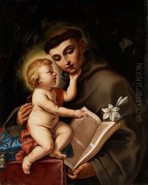 Der Heilige Antonius Mit Dem Jesuskind - view 1