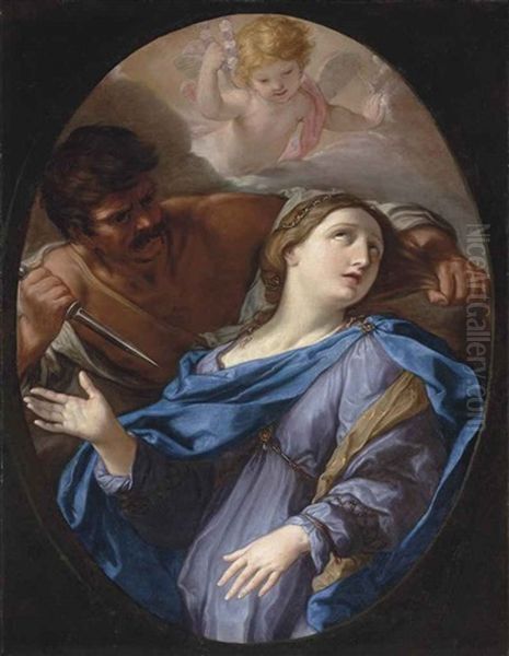 The Martyrdom Of Saint Lucy - view 1