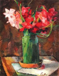 Gladiole by Francisc Sirato