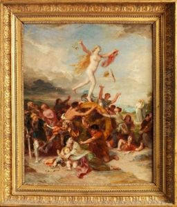Allegorie De La Fortune (esquisse) by Achille Sirouy