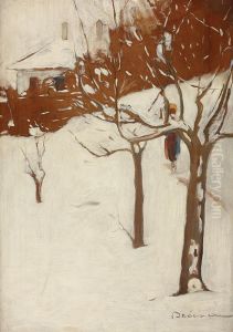 Winter by Dumitru Braescu