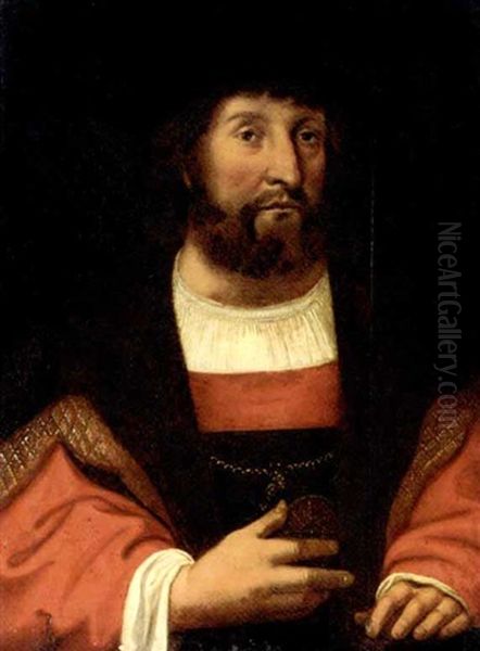 Portrait Of Christian Ii, King Of Denmark, Norway And Sweden - view 1