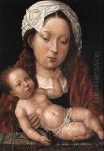 Madonna Mit Kind by Michiel Sittow