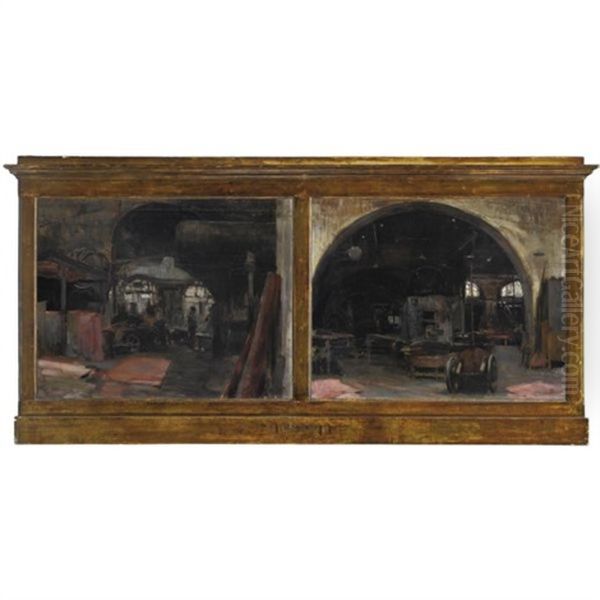 Officine (+ Le Macchine; Diptych) - view 1