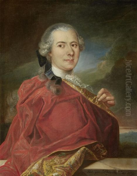 Portrait Of Francois Louis De La Porte - view 1