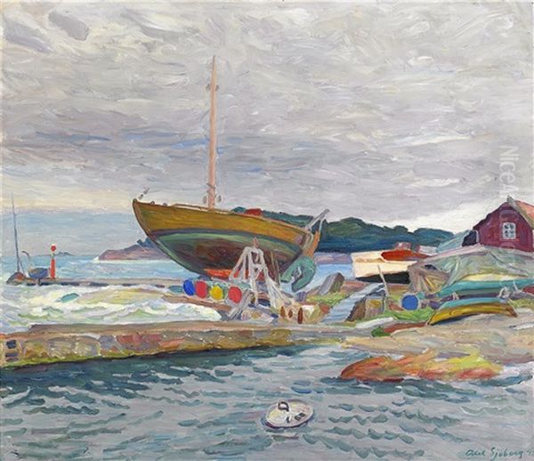 Lotskutter Pa Slipen - view 1