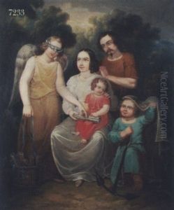 Mytologisk Sceneri by Carl Johan Sjoestrand