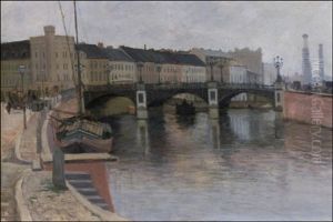 Kaupunkinakyma by Helmi Sjoestrand