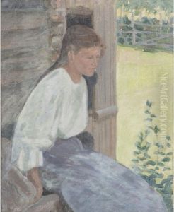 Girl On The Stairs