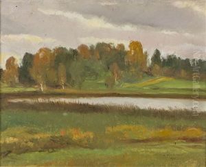 Landscape by Vilho Sjoestroem