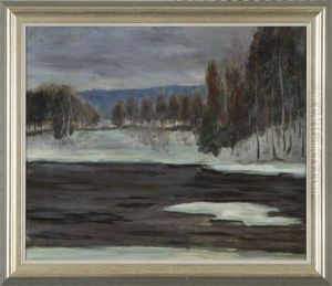 Landscape by Vilho Sjoestroem