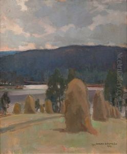 Landscapes With Hay Stacks