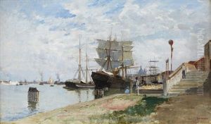 Venedigs Hamn by Carl Skanberg