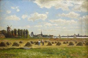 Bonder Som Skordar - Holland Bonder Som Skordar - Holland