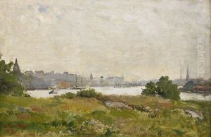 Vy Over Stockholm by Carl Skanberg