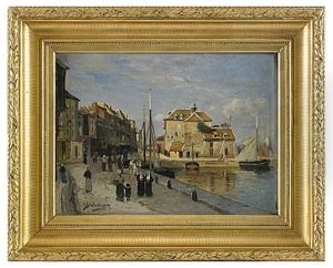 Hamnen I Honfleur