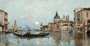 Canale Grande, Venedig by Carl Skanberg