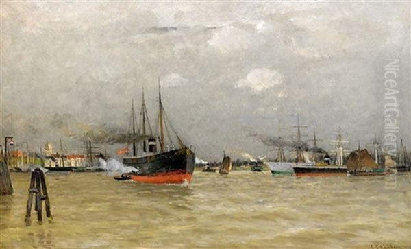 Hollandsk Hamnbild - view 1