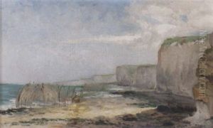 Franskt Kustlandskap Franskt Kustlandskap