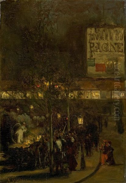 "abendscene In Paris" - view 1