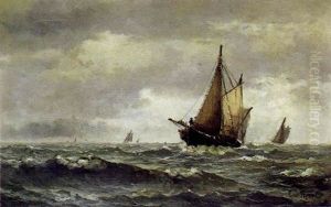 Marine Med Fiskekutter by Edvard Skari