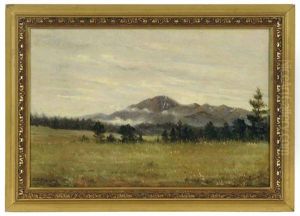 Pike's Peak From Manitou Springs, Colorado by Leslie James Skelton