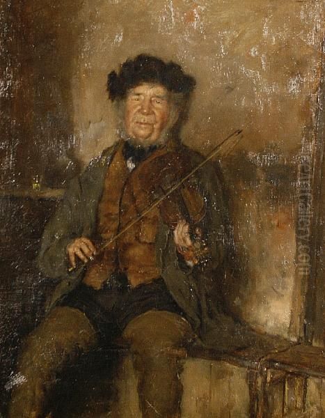 The Violin Player - view 1