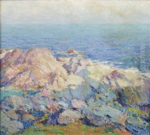 Rocky Seascape by Sigurd Skou