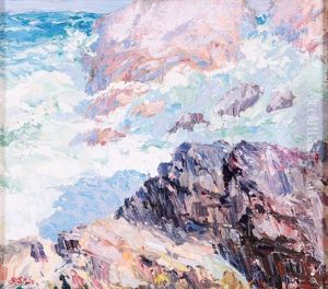 Rocky Seascape by Sigurd Skou